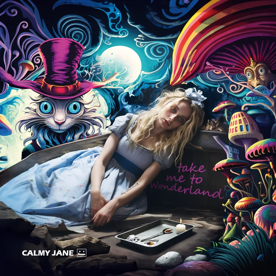 Alice in Wonderland sticker