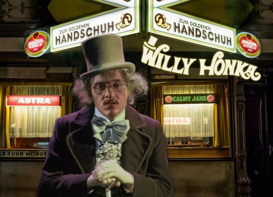 Willy Honka sticker